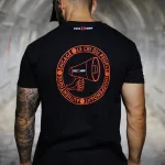 T-shirt "Le Cri du Peuple" noir Criz2nerf – vue de face