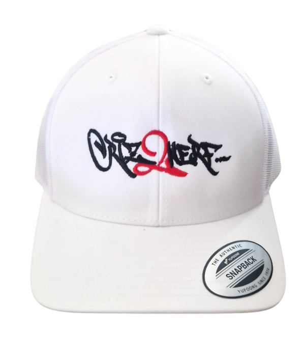 Casquette-front-trucker-blanc-redj-graff-street-snapback-streetwear-filet-soleil-style