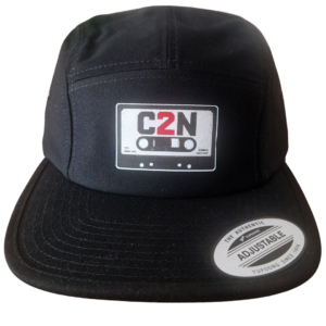 Casquette "K7" old school noire – Image 2